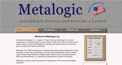 Desktop Screenshot of metalogicinc.com